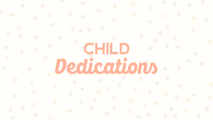 Child Dedications Sign Up logo