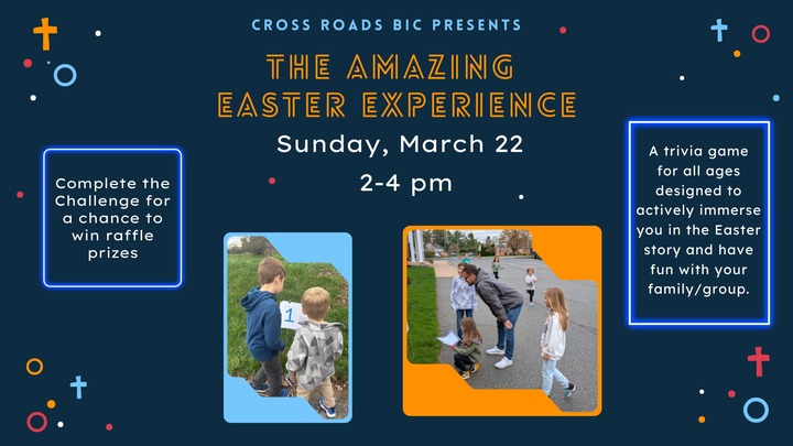 The Amazing Easter Challenge - VOLUNTEERS logo