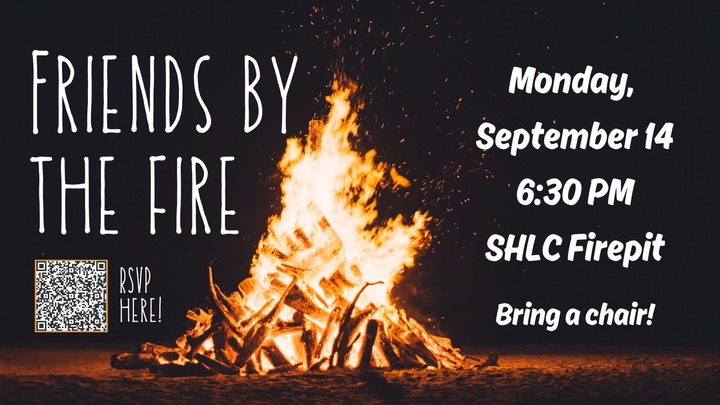 Women Connect - Friends by the Fire logo
