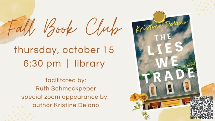 Women Connect Fall Book Club logo