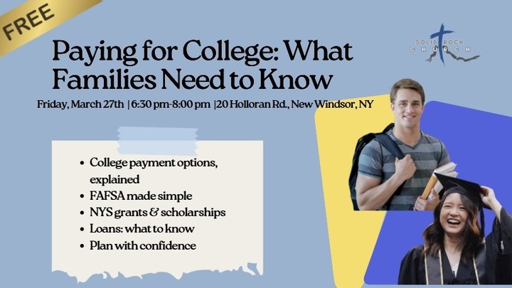 Paying for College: What Families Need to Know logo