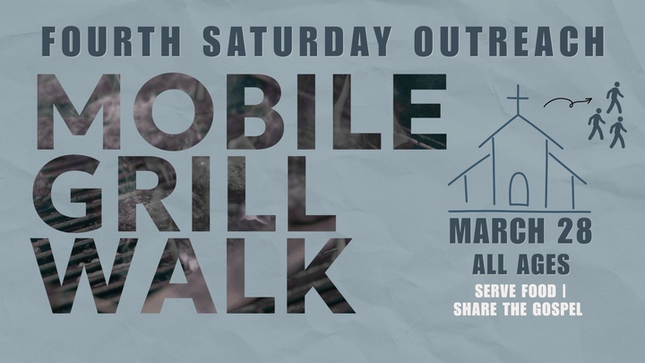 Fourth Saturday Outreach: MOBILE GRILL WALK logo
