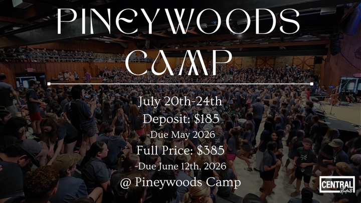 Pineywoods Student Camp 2026 logo