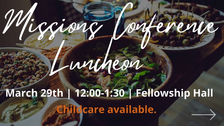 Missions Conference Luncheon logo
