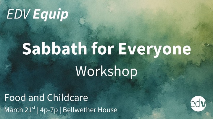 Sabbath For Everyone Workshop