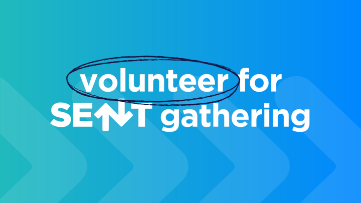 Volunteer for Sent Gathering logo