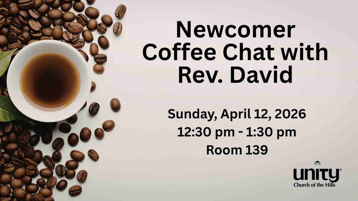 Newcomer Coffee Chat with Rev. David logo