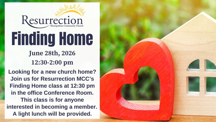 6.28 Finding Home Membership Class logo