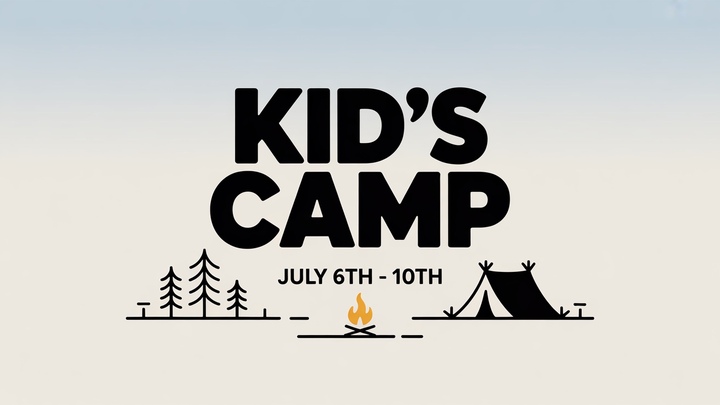 Kids: Camp 2026 logo