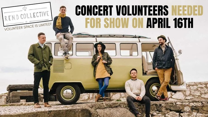 Rend Collective Concert Volunteers logo