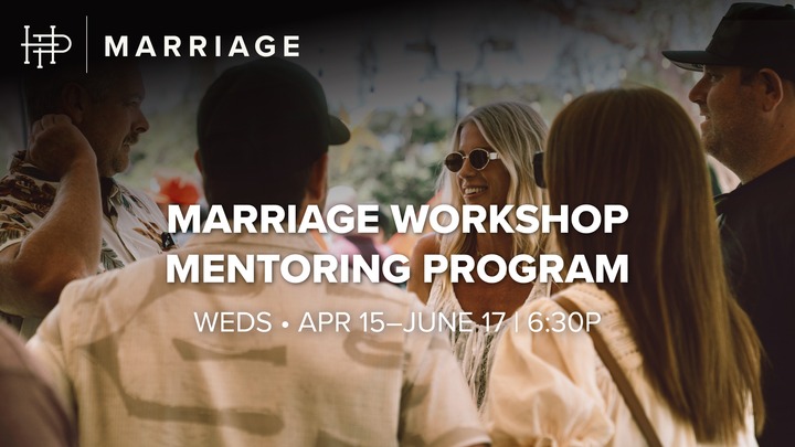 Marriage Workshop: Mentoring Program • Spring 2026 logo