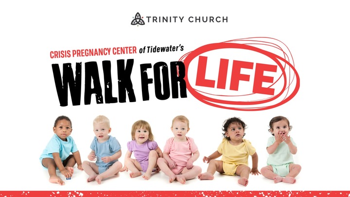 Crisis Pregnancy Center: Walk for Life logo