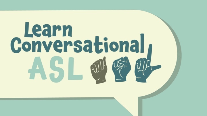 Community Conversational ASL Classes | Spring 2026 logo