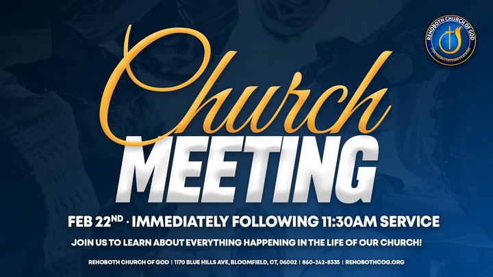 Rehoboth Church Meeting logo