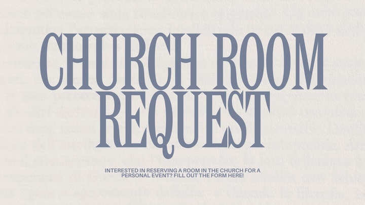 Church Room Request  logo