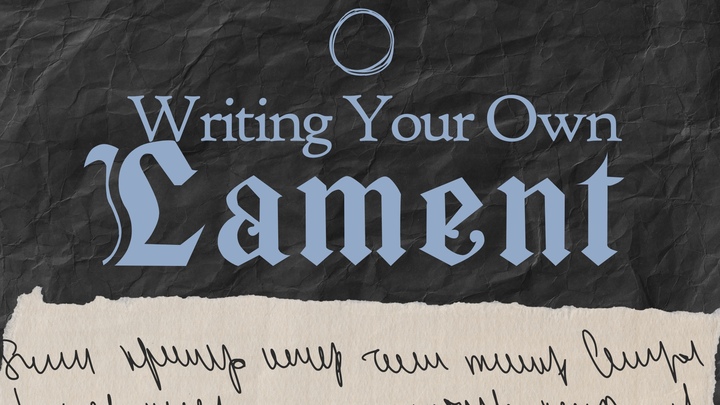 Writing Your Own Lament  logo