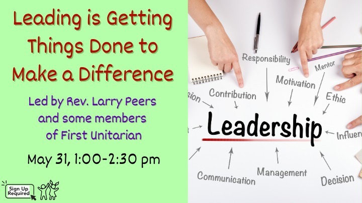 Leading is Getting Things Done to Make a Difference logo