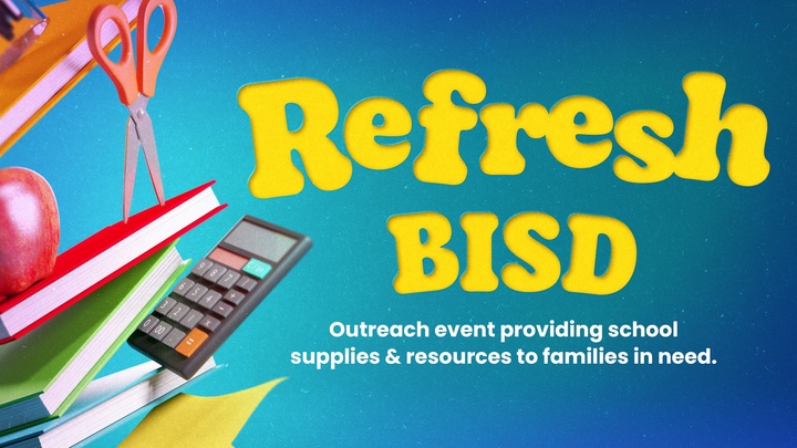 Refresh BISD 2026 Volunteers logo