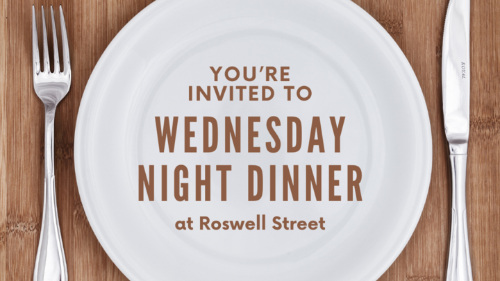 Roswell Street Wednesday Dinner logo