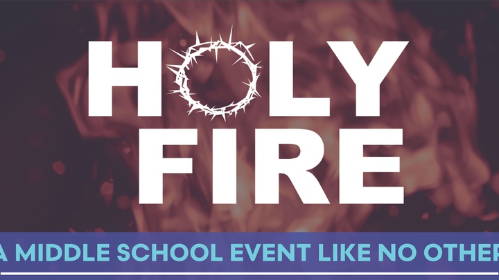 Middle School Youth Rally- Holy Fire Atlanta- March 7 2026 logo