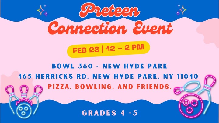  [SR] Kids | Preteen Connection | Bowling logo