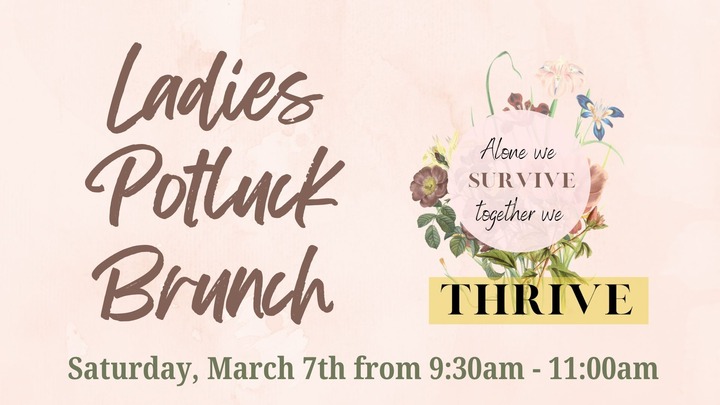 Ladies Potluck Brunch logo