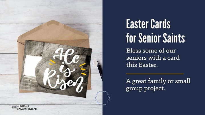 Easter Cards for Senior Saints logo