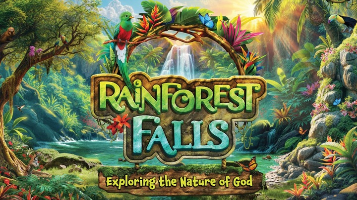 VBS 2026 - Rainforest Falls logo