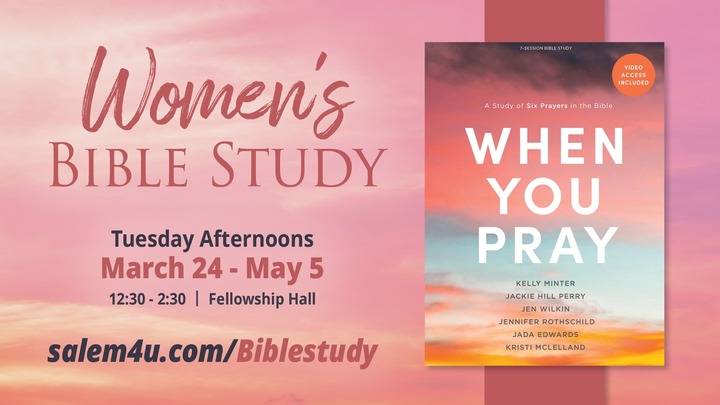 When You Pray: Women's Bible Study logo