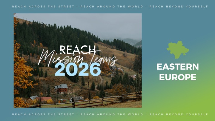 2026 REACH Mission Trip - Eastern Europe logo