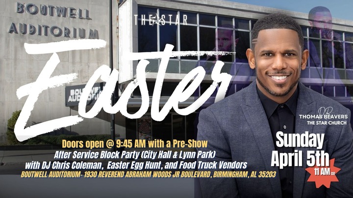 Easter Sunday 2026 at The STAR Church logo