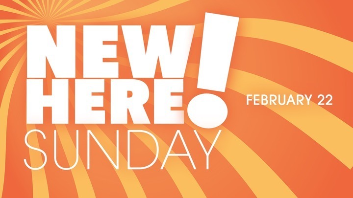 New Here Sunday Luncheon logo