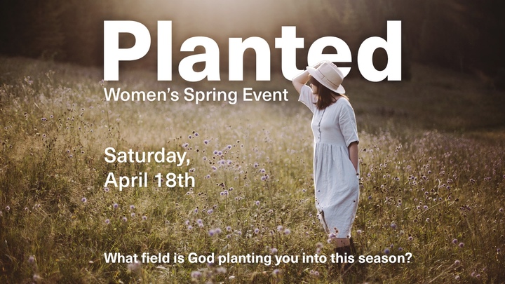 PLANTED Women's Spring Event logo