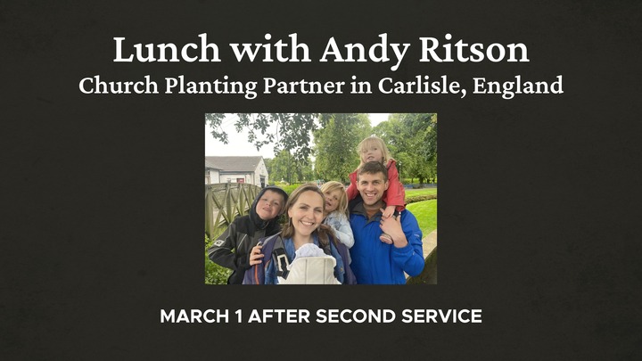 Lunch with Andy Ritson logo