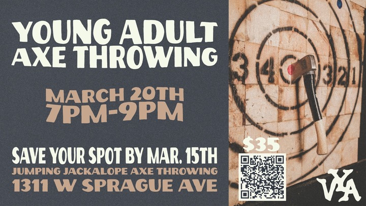 Young Adult Axe Throwing logo