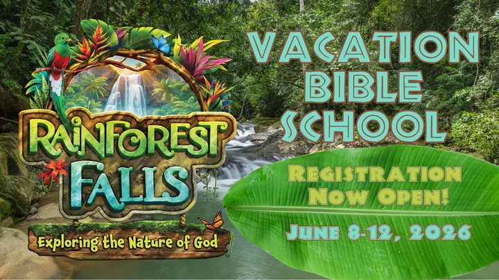 Vacation Bible School 2026 - Student Registration logo