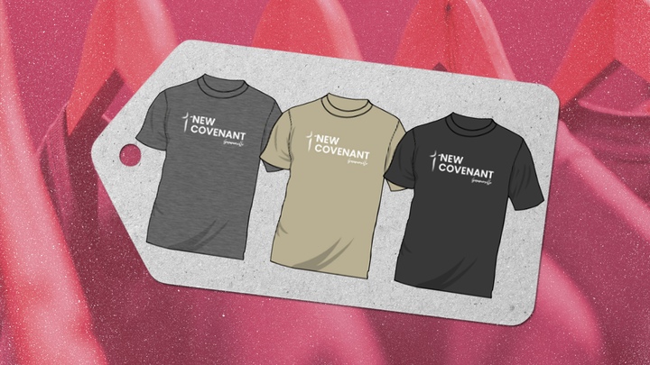Shirt Pre-Order Sale "NEW COVENANT LOGO" logo