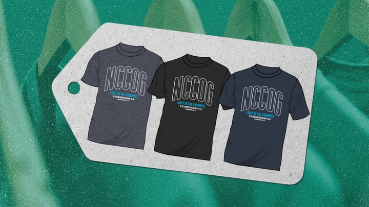 Shirt Pre-Order Sale "NCCOG LIGHT IN THE DARKNESS" logo