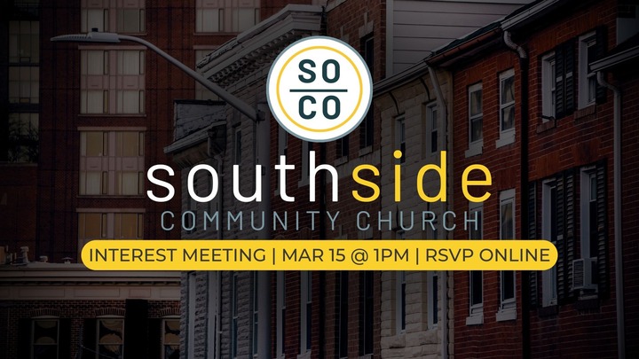 Southside Community Church Interest Meeting logo