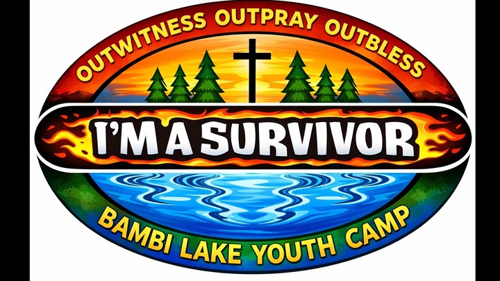 "I am a Survivor"  - Junior Camp logo