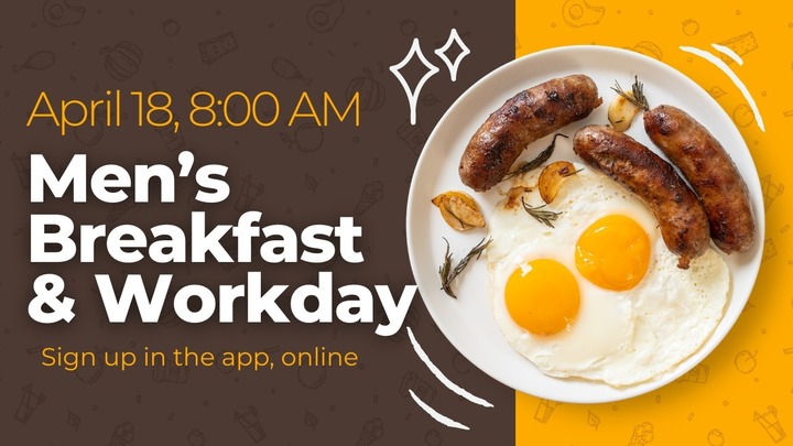 Men's Breakfast & Workday logo