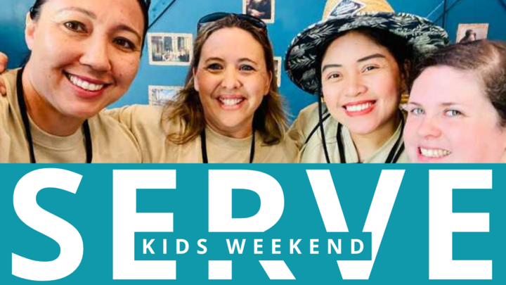 SERVE @ Kids Weekend 2026 logo