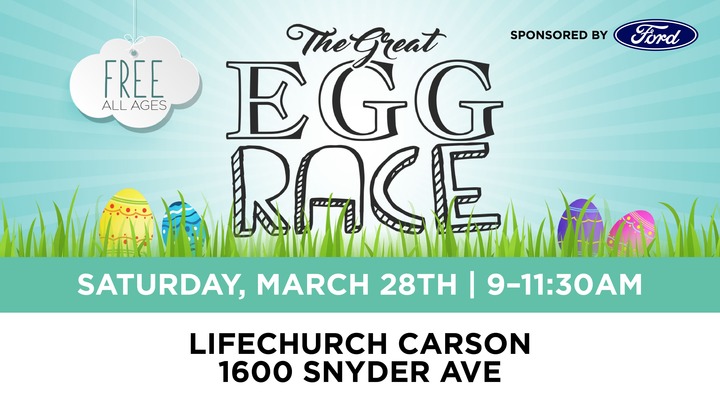 Great Egg Race 2026 | Carson City logo