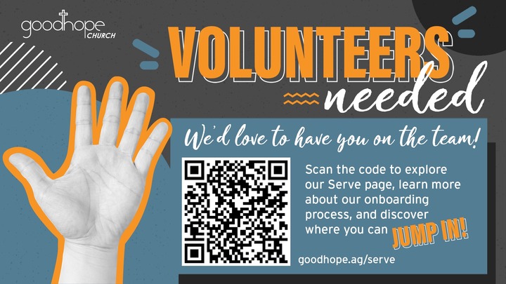 Volunteers Needed logo
