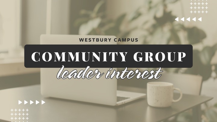 Westbury | Community Group Leader Interest Meeting logo