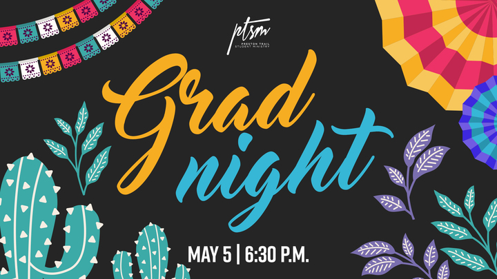 PTSM Grad Night logo