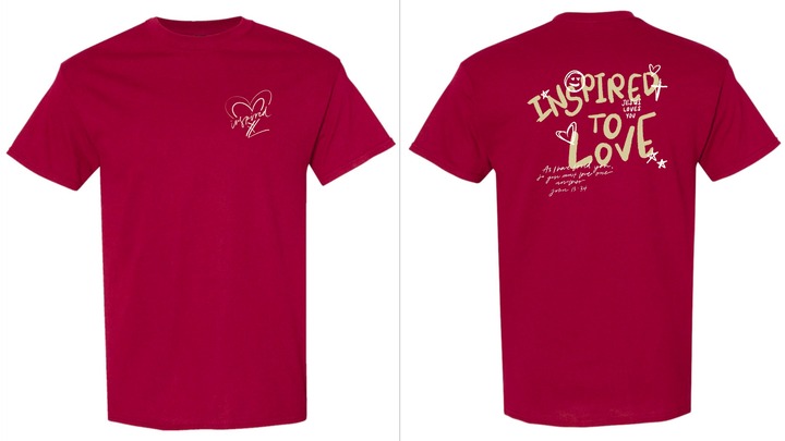 SBCCYM - Inspired To Love - T-shirt orders 2026 logo