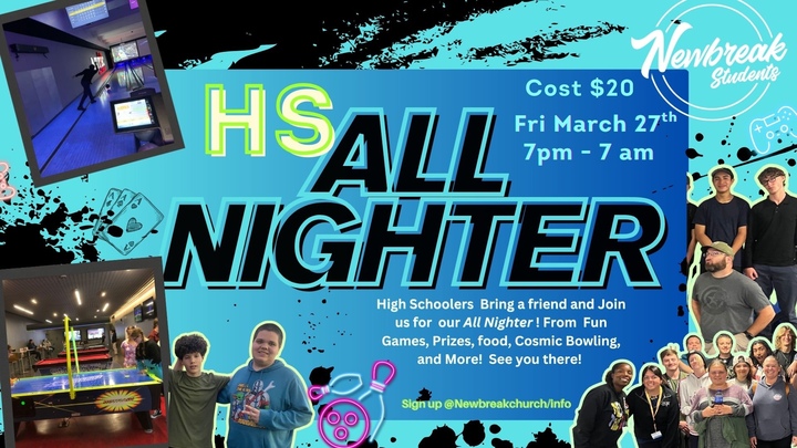 HS All Nighter | Tierrasanta logo