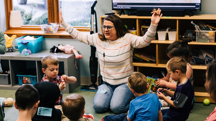 Good Friday Service-Childcare logo