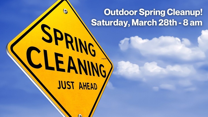 Outdoor Spring Cleanup Day  logo